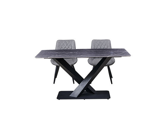 Mesa de comedor del hotel de la pizarra de la roca de la resistencia de abrasión