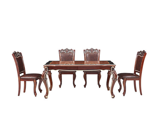 mesa de comedor minimalista moderna del hotel de mármol del 161x96x77cm