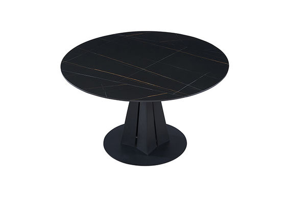 Mesa de comedor elegante casera moderna del mármol del círculo