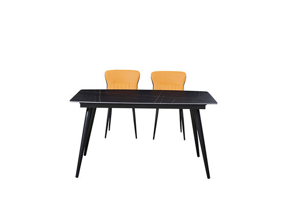 mesa de comedor de la pizarra del 140cmx80cmx76cm, mesa de comedor de la roca