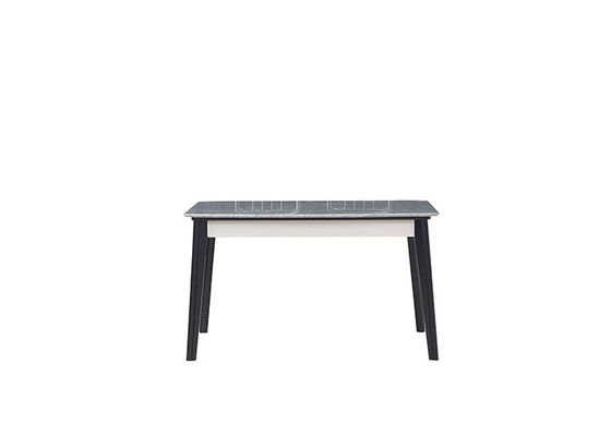 Mesa de comedor nórdica del granito del restaurante simple del MDF