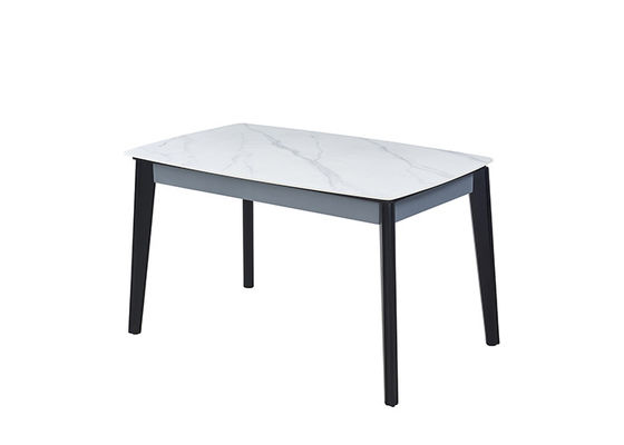 Mesa de comedor de mármol nórdica de madera sólida elegante ISO9001