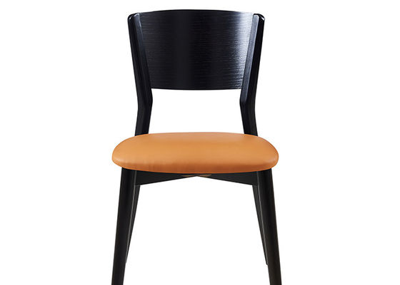Madera de la moda y tapizado cenando el restaurante de las sillas moderno