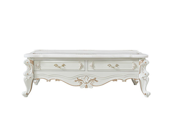 Noble retro y mesa de centro elegante del comedor de la resina del MDF