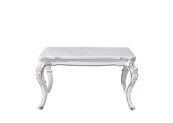 Noble de mármol y tabla rectangular elegante del restaurante