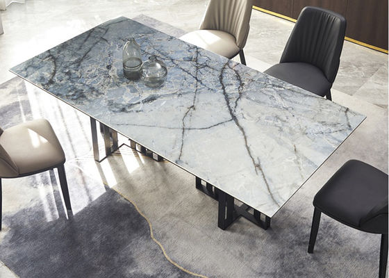 Sistema minimalista de la mesa de comedor del hotel del marco metálico fuerte