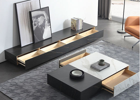 Sistema moderno de la mesa de centro de la mesa de comedor