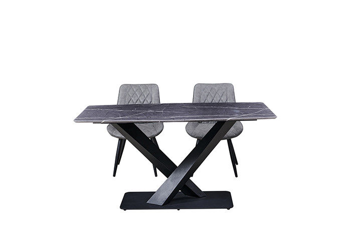 Mesa de comedor del hotel de la pizarra de la roca de la resistencia de abrasión