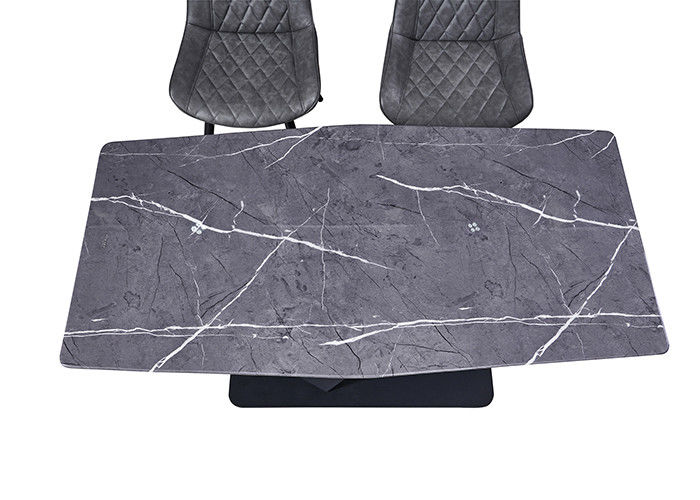 Mesa de comedor del hotel de la pizarra de la roca de la resistencia de abrasión