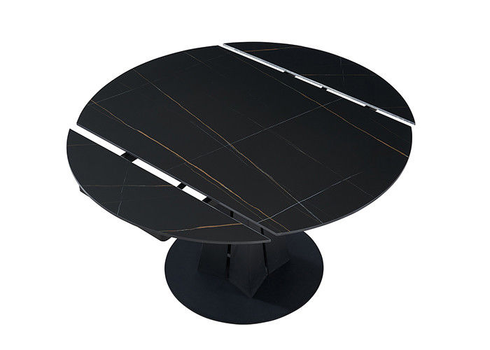 Mesa de comedor minimalista del mármol del círculo del restaurante ISO9001