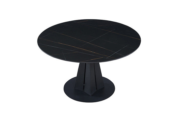 Mesa de comedor elegante casera moderna del mármol del círculo