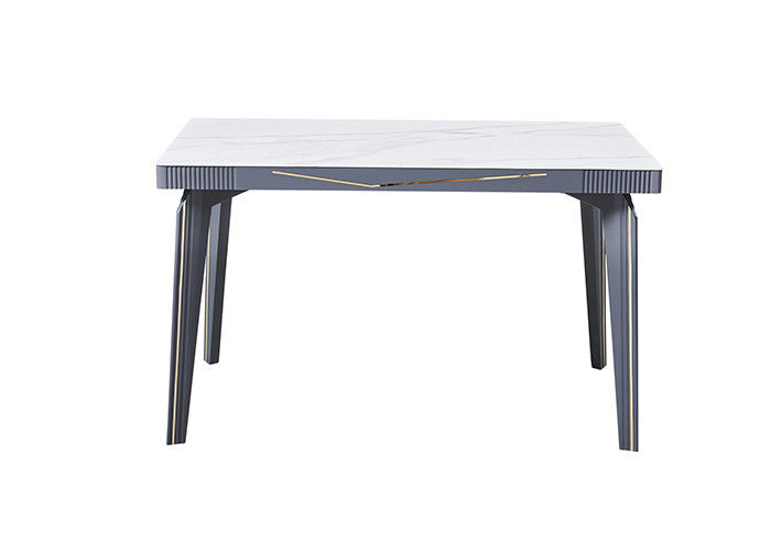 Moderno de lujo de la mesa de comedor de la familia del tablero de la roca de la moda