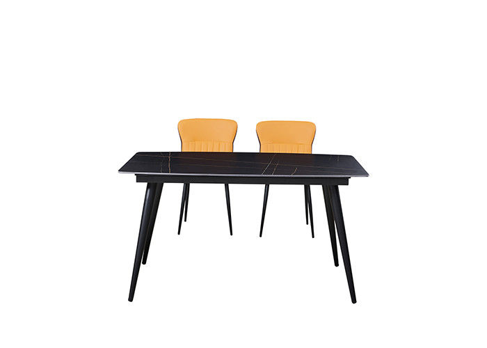 mesa de comedor de la pizarra del 140cmx80cmx76cm, mesa de comedor de la roca