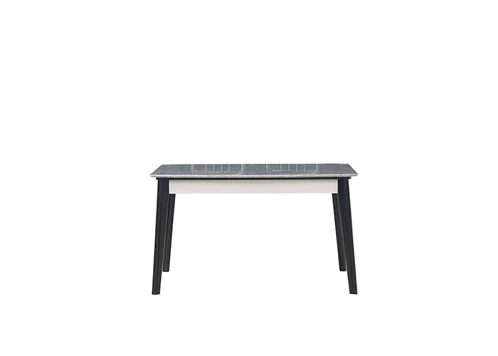 Mesa de comedor nórdica del granito del restaurante simple del MDF