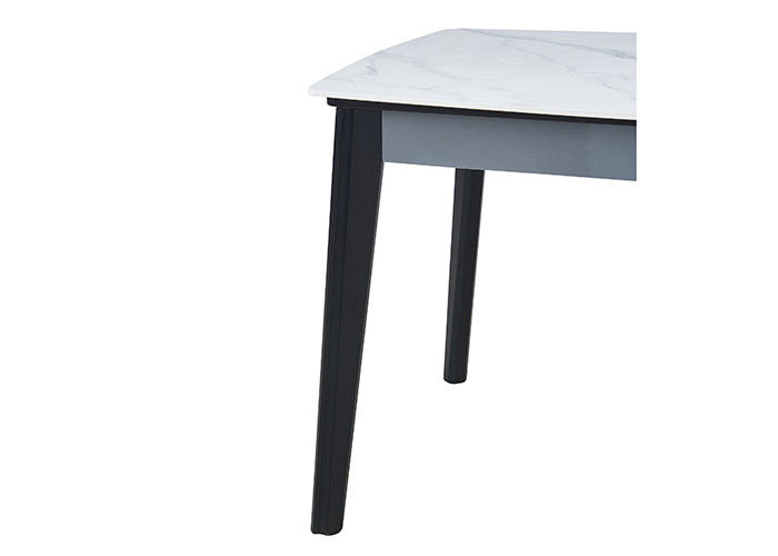 Mesa de comedor de mármol nórdica de madera sólida elegante ISO9001