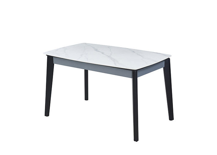 Mesa de comedor de mármol nórdica de madera sólida elegante ISO9001