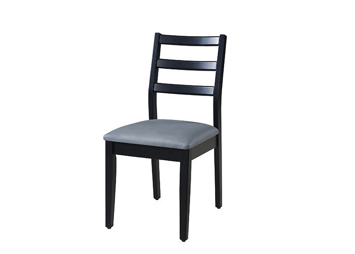 ISO9001 Gray Upholstered Dining Chairs oscuro