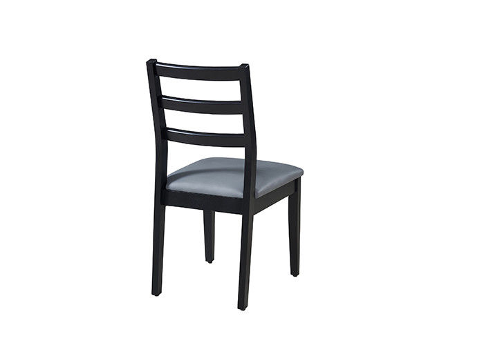 ISO9001 Gray Upholstered Dining Chairs oscuro