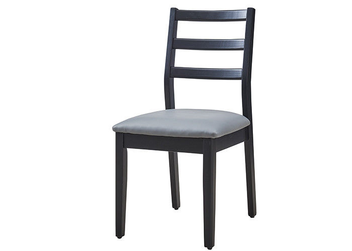 ISO9001 Gray Upholstered Dining Chairs oscuro