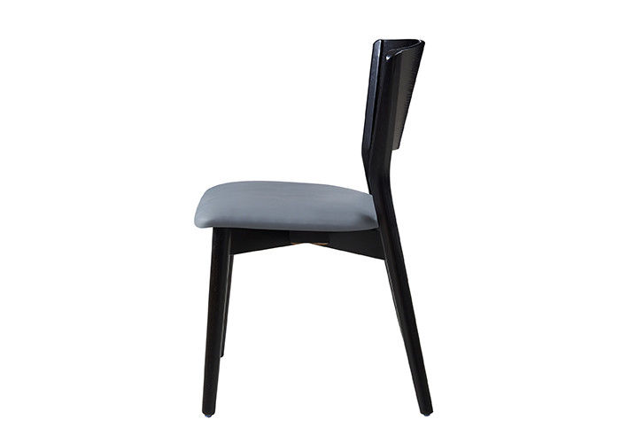 Gray Upholstered Dining Chairs artificial sucinto