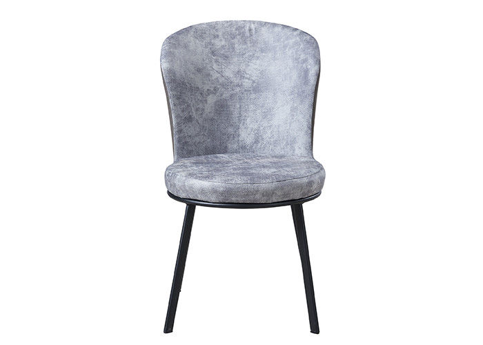 Luz moderna Gray Upholstered Dining Chairs de la oficina
