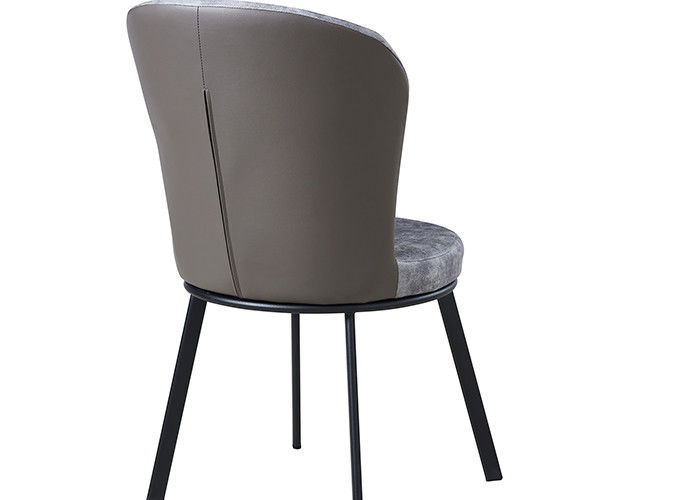 ISO9001 Grey Family Cushioned Dining Chairs minimalista