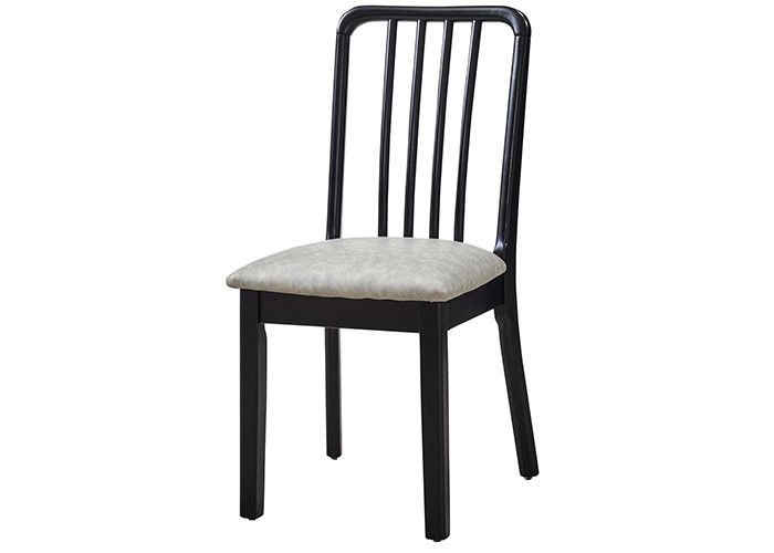 37&quot; luz Grey Upholstered Dining Chairs, tapizó sillas laterales del comedor