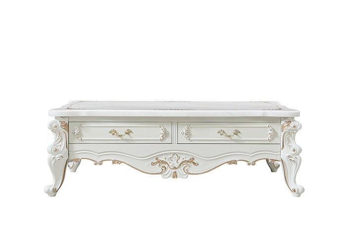 Noble retro y mesa de centro elegante del comedor de la resina del MDF