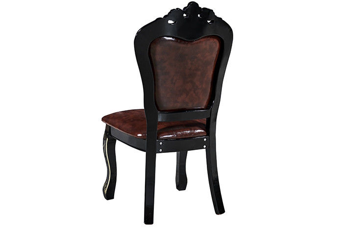 Sillas de cena europeas del hotel, sillas de cena de madera sólidas ISO9001