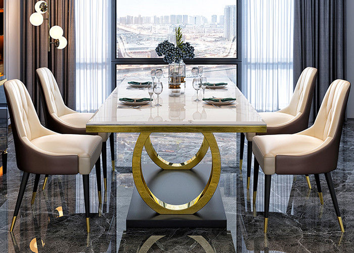 51&quot; mesa de comedor de lujo moderna resistente a la corrosión de X31 ' X30”