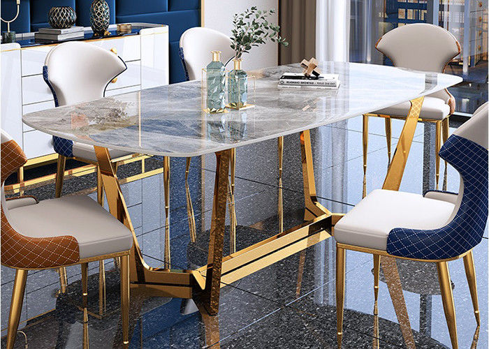 Mesa de comedor del estilo del mármol del restaurante