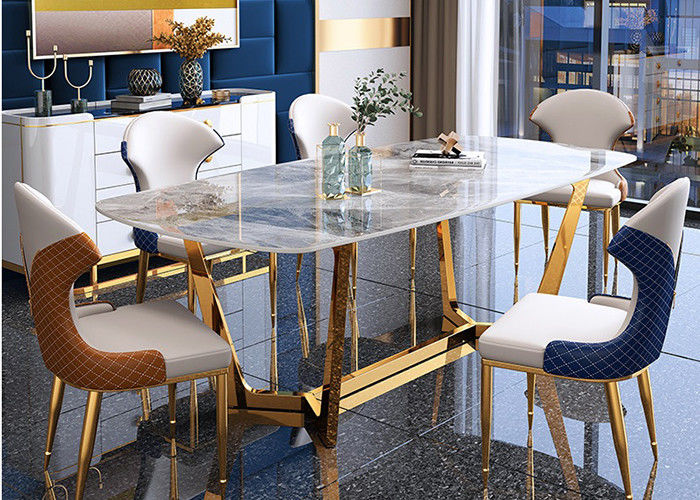 Mesa de comedor del estilo del mármol del restaurante