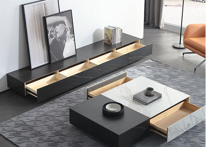 Sistema moderno de la mesa de centro de la mesa de comedor
