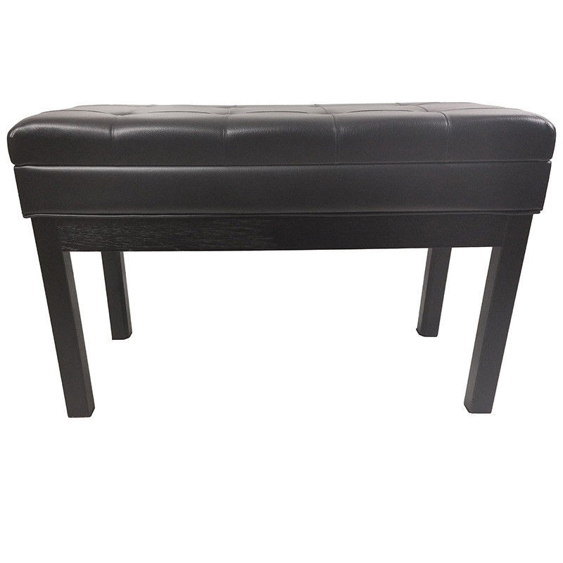 Taburete de piano doble antiguo de cuero del Odm del almacenamiento Ottoman los 86cm altos