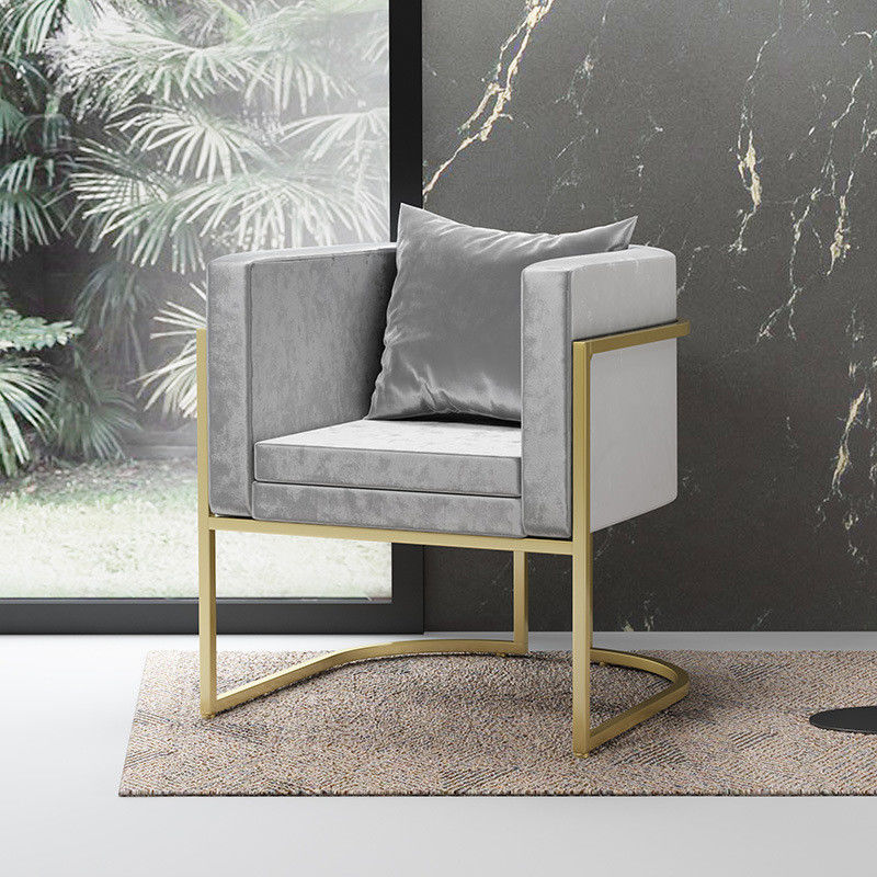 Muebles nórdicos Sofa Set del hierro labrado de la negociación del estudio