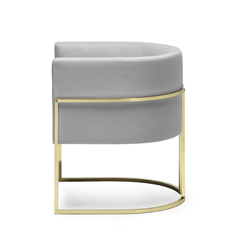 Muebles nórdicos Sofa Set del hierro labrado de la negociación del estudio