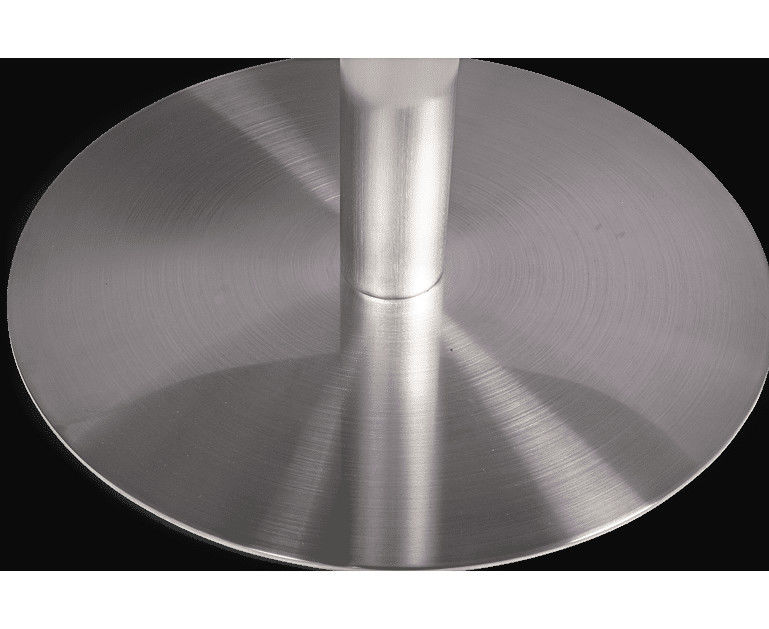 Mesa de comedor tapizada del mármol del círculo de la silla el 120cm