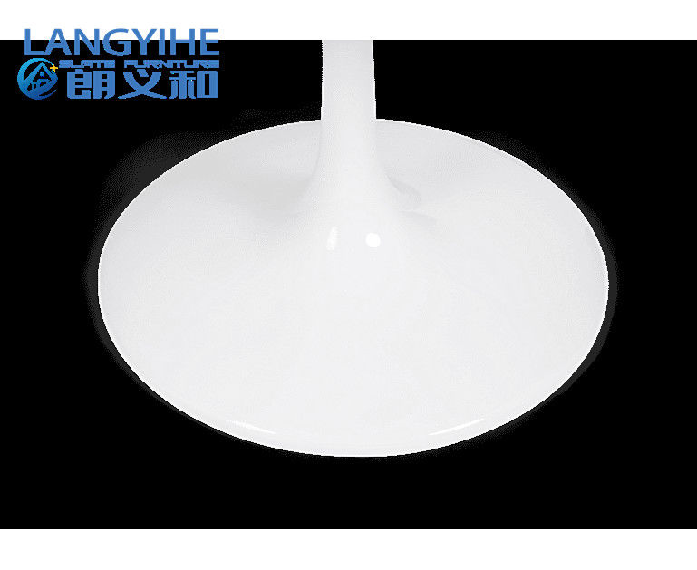 mesa de comedor redonda de mármol blanca del 120cm y tapizado cenando la silla