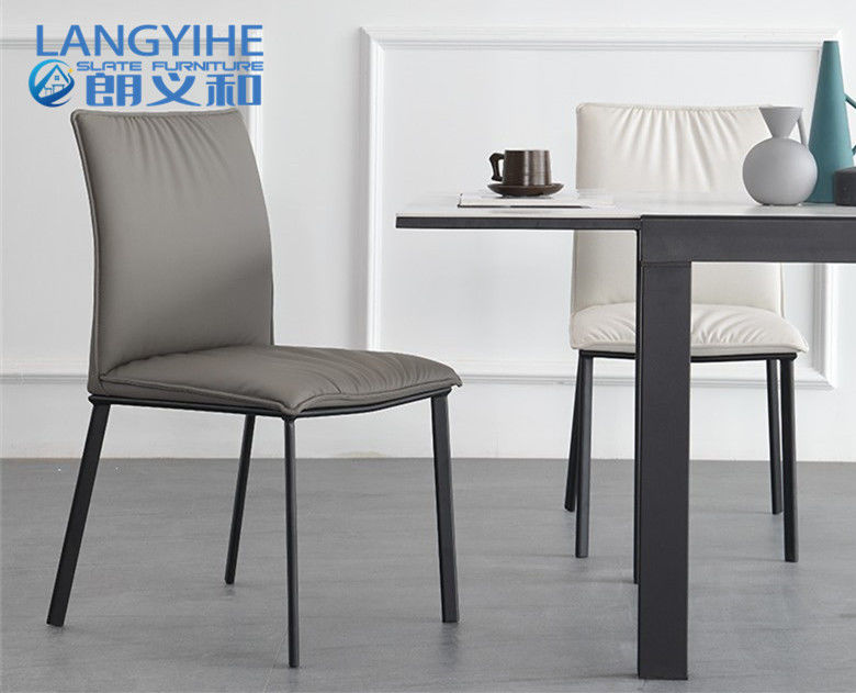 Mesa de comedor minimalista moderna del Odm de la pizarra retractable del cuadrado